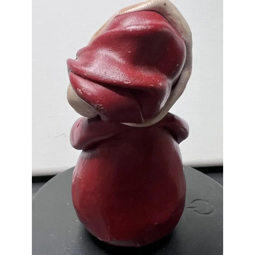RARE Vintage Handmade Polymer‎ Clay Rustic Primative Santa EXCELLENT CONDITION